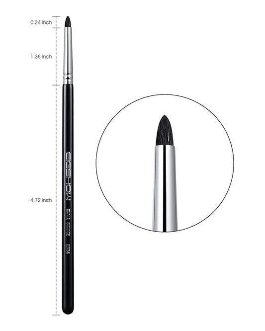 EIGSHOW Small Smudge Brush for Precise Eye Brightening and Under Eye Highlighting (E834)