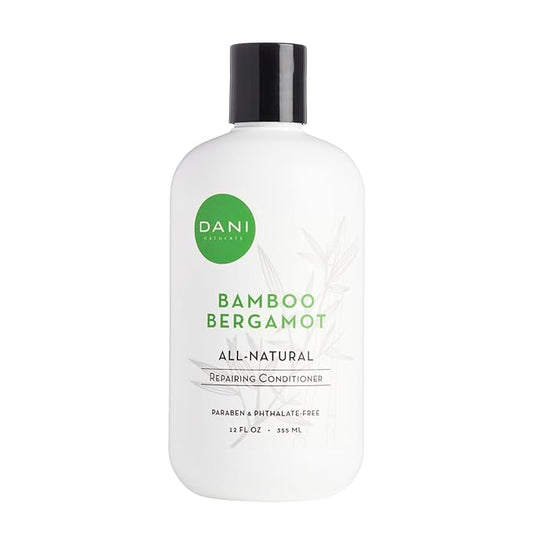 Naturals Conditioner – Bamboo Bergamot, Ultra-Hydrating & Nourishing for Dry & Curly Hair, Strengthens, Restores, Controls Frizz, Vegan & Color-Safe, 12 oz