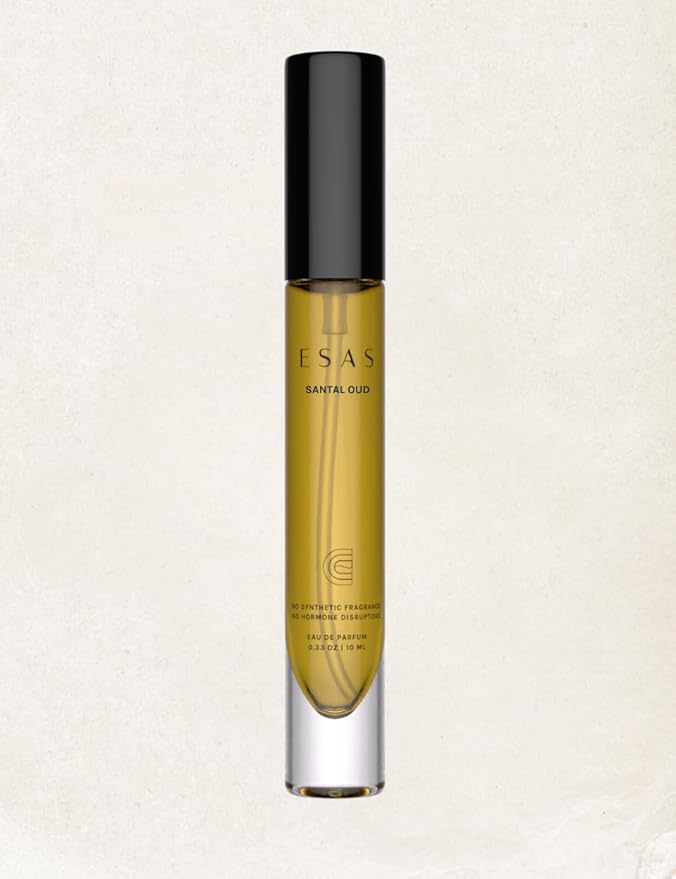 Esas NYC Santal Oud– Organic Perfume Mist – WARM | VELVETY | SEDUCTIVE - 0.33 oz Fragrance EDP