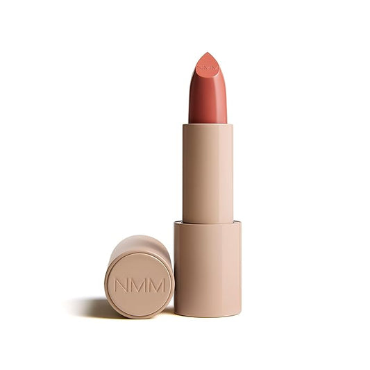 No Makeup Makeup Crème Classic Lipstick, Foolproof Sheer-to-Bold Formula Delivers Long-Lasting Hydration and Buildable Color, Lightweight Satin Finish, Made with Skin-Loving Ingredients, Peach 02