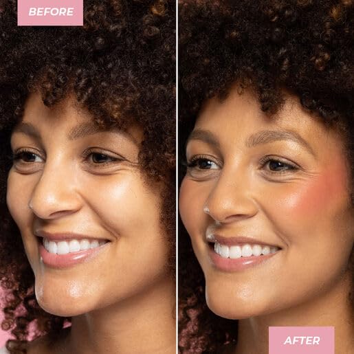 MCoBeauty - Glow Up pH Powder Blush - Silky Finish With Soft Matte Texture Blusher Powder - Blush Red Shade - Face Make-up With Blendable Formula For Everyday Use