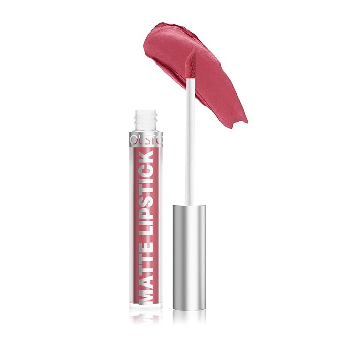 COOL STORY Matte Lip Stain Tint Highly Pigmented Color Long-Lasting Waterproof (05)