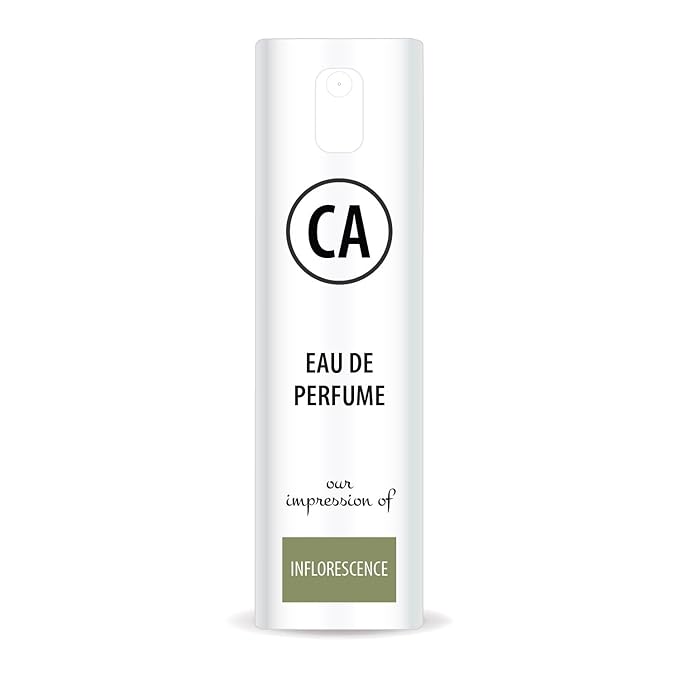 CA Perfume Impression of Inflorescence for Women Eau De Parfum Floral Scent Long Lasting Perfumes for Women Travel Size TSA Ready for Day and Night Wear 0.33 Fl Oz 10ml