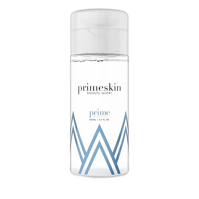 PRIME PROMETICS PrimeSkin Beauty Water – Deeply Hydrating Pro-Age Make-Up Remover for Mature Women – Clean, One Swipe – for All Skin Types – pH balanced, Hypoallergenic