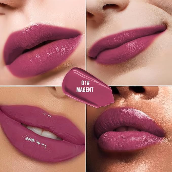 Lip Stain - Wipe-Off &Peel Off Lip Color | Waterproof, Long Lasting, Transfer-Resistant, Smudge-Proof Lip Tint | Easy Wipe Finish, High Pigment | All-Day Vibrant Kiss-Proof Lip Stain, Muted Terracotta