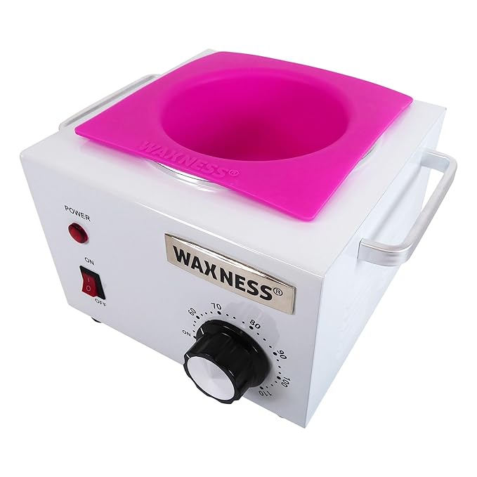 Waxness Professional Wax Heater WN-5001 White Elite-Series 1 lb - 5 Years Warranty