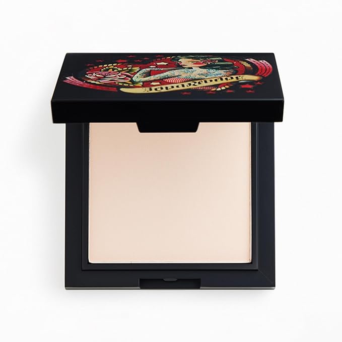 REINA REBELDE Perla Shade On Your Face Finishing Powder | Blurring Pressed Powder| Smooth Matte Finish | Long-lasting | Cruelty Free and Vegan | For Light Skin Tones