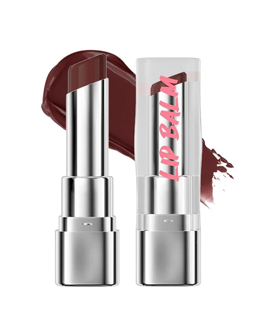 Tinted Lip Balm, Hydrating Moisturizing Lipstick, Nourishing Lip Stain Long Lasting Waterproof, Natural Glossy Lip Tint Moisturizer, Non-Sticky Tinted Lip Gloss, Christmas Makeup Gift for Women-05