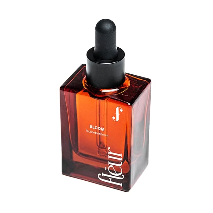 Bloom Clinically Proven Copper Peptide Hair Serum for Hair Growth - Non-Greasy & Lightweight Advanced Multi-Peptides for Women w/Thinning Hair - Promotes Fullness, Reduces Shedding - Made in USA