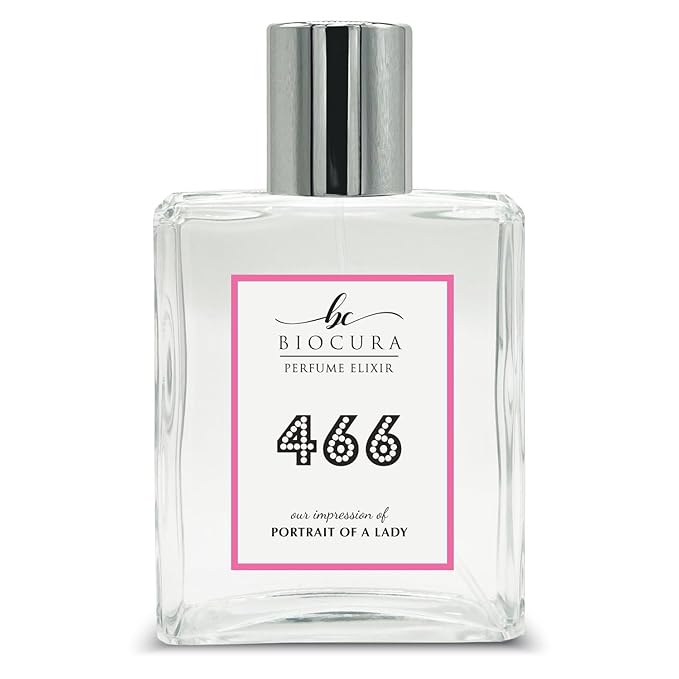 BC Perfume 466 Inspired by F Malle Portrait Of A Lady For Women Replica Fragrance Dupes Eau de Parfum Spray Bottle 3.4 Fl Oz/100ml-X1