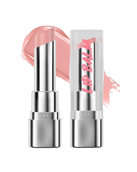 Tinted Lip Balm, Hydrating Moisturizing Lipstick, Nourishing Lip Stain Long Lasting Waterproof, Natural Glossy Lip Tint Moisturizer, Non-Sticky Tinted Lip Gloss, Christmas Makeup Gift for Women-01