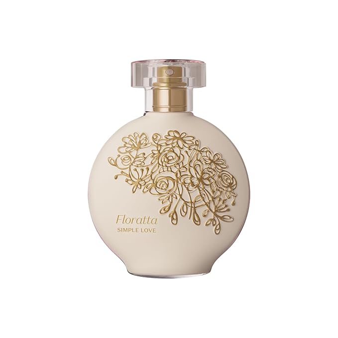 O BOTICARIO Floratta Simple Love Eau de Toilette, Long-Lasting Floral Fragrance Perfume for Women, 2.5 Ounce