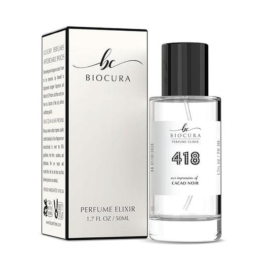 BC Perfume 418 Inspired by Cacao Noir For Women Replica Fragrance Dupes Eau de Parfum Spray Bottle 1.7 Fl Oz/50ml-X1
