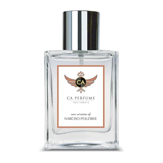 CA Perfume Impression of Narciso Poudree for Women Woody Floral Musk Fragrance Long Lasting Perfumes for Women Eau De Parfum 1.7 Fl Oz 50ml