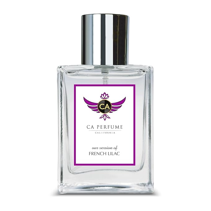 CA Perfume Originals French Lilac for Women and Men Long Lasting Unisex Fragrance Eau De Parfum 1.7 Fl Oz 50ml