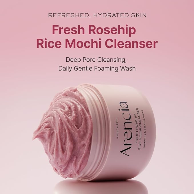 Fresh Rosehip Rice Mochi Cleanser