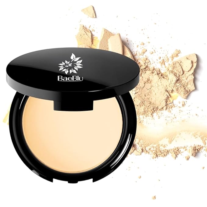 Organic Setting Powder | Non-Toxic, Vegan, Cruelty-Free, Talc-Free, Lightweight + Long Lasting for All Skin Types, Invisible Banana