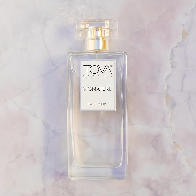 Tova Signature Eau de Parfum – Classic Bergamot Jasmine Lavender Perfume for Women – Timeless Scent – USA-Made & Cruelty-Free – 3.4 fl oz
