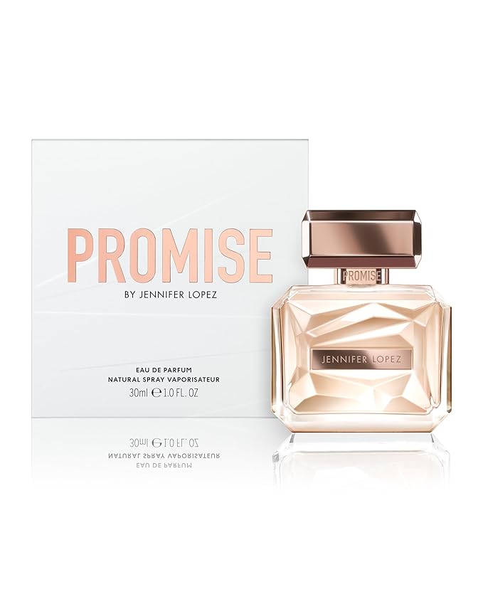 Jennifer Lopez Promise Perfume, Eau De Parfum Spray 1.0 Fl Oz (30 ml) Floral Woody Womens Perfume, Notes of Citrus, Amber, Dewy Honeysuckle