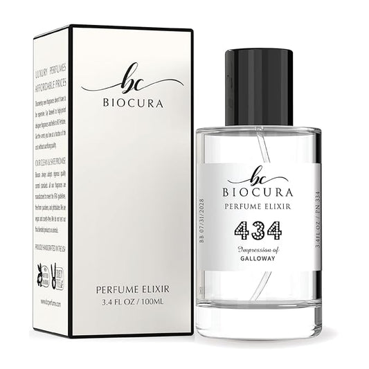 BC Perfume 434 Inspired by Galloway For Women & Men Replica Fragrance Dupes Eau de Parfum Spray Bottle 3.4 Fl Oz/100ml-X1