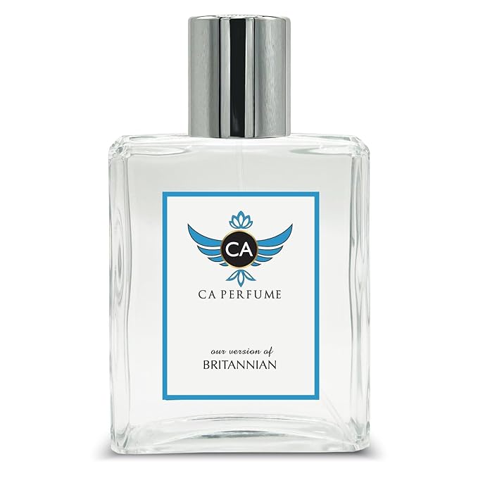 CA Perfume Impression of Britannian for Women and Men Eau De Parfum Amber Scent Long Lasting Unisex Fragrance Signature Scent for Day and Night Wear 3.4 Fl Oz 100ml