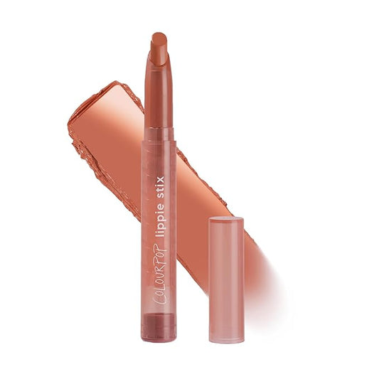 ColourPop Lippie Stix - Long-Lasting Matte Lipstick Formulated with Vitamin E & Shea Butter for All Day Moisture - Richly Pigmented Warm Nude Lipstick - Paraben and Sulfate Free - Parker (0.4 oz)