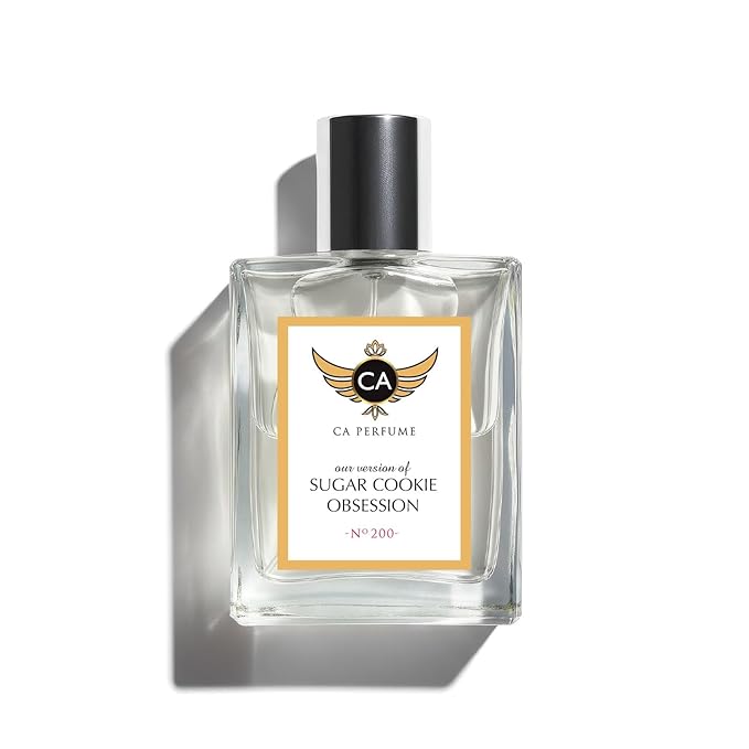 CA Perfume Gourmand Sugar Cookie Obsession Eau De Parfum Unisex Fragrance 3.4 Fl Oz