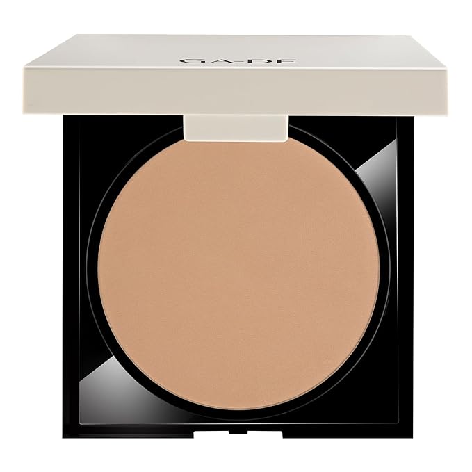 GA-DE Longevity Second Skin Pressed Powder - Face Makeup - Blurs Imperfections and Smooths Fine Lines - 508 Deep - 0.39 oz Foundation Powder