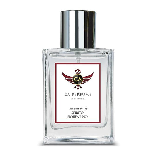 CA Perfume Impression of Spirito Fiorentino for Women and Men Long Lasting Unisex Fragrance Eau De Parfum 1.7 Fl Oz 50ml