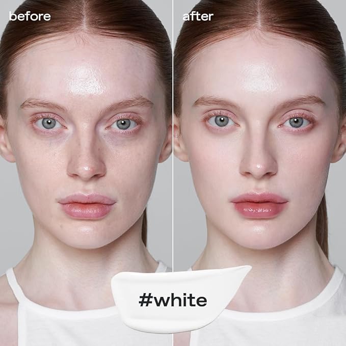 glow breathable blemish balm #white | light-coverage bb cream & tinted moisturizer | skincare-like finish with green tea leaf water infusion | healthy radiant non-comedogenic | 1 fl oz