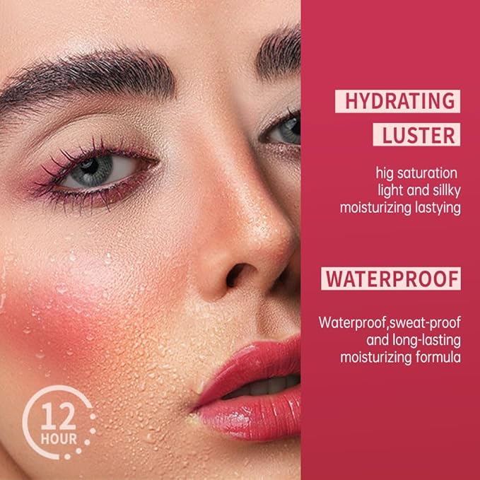 Matte Creamy Lipstick for Women, Long Lasting Waterproof Velvet Lipstick, Lip Stick Crayon Buildable Blendable Creamy Color, Moisturizing Longwear Lip Makeup 05#