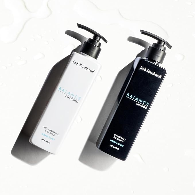 Josh Rosebrook Balance Conditioner A light, volumizing conditioner formulated for all hair textures and types with balanced to oily scalp conditions (8 Fl Oz)