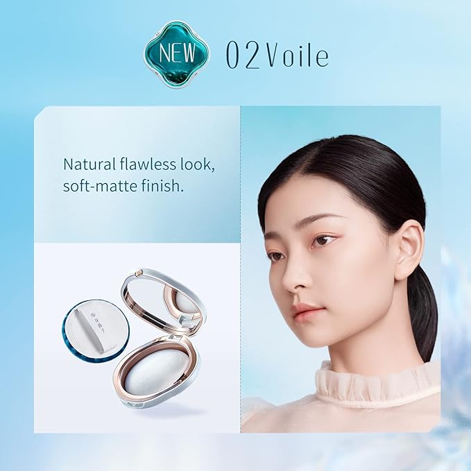 FLORASIS Flawless Jade Breathable Pressed Powder (02 Voile)