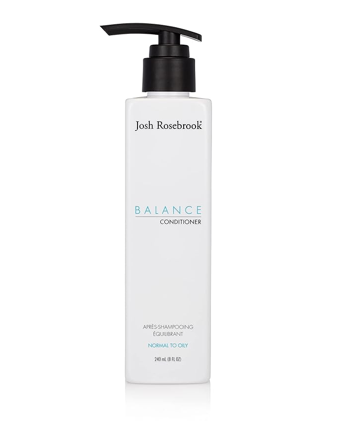 Josh Rosebrook Balance Conditioner A light, volumizing conditioner formulated for all hair textures and types with balanced to oily scalp conditions (8 Fl Oz)