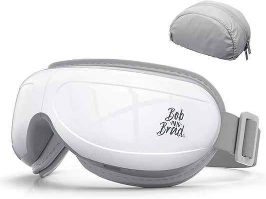 BOB AND BRAD Eye Massager FSA Eligible/HSA Eligible, EyeOasis 2 Heated Eye Mask for Migraines with Music, Smart Migraine Massager Reduce Dry Eyes Improve Sleep, Birthday Gifts for Women Men Mom Dad