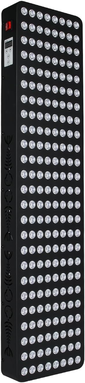 Red Light Therapy Full Body, Dual Chip Clinical Grade LED Therapy Panel with 200 LEDs 660nm 850nm Red Near Infrared Light Device for Body, Pain, Skin, Recovery, Sleep