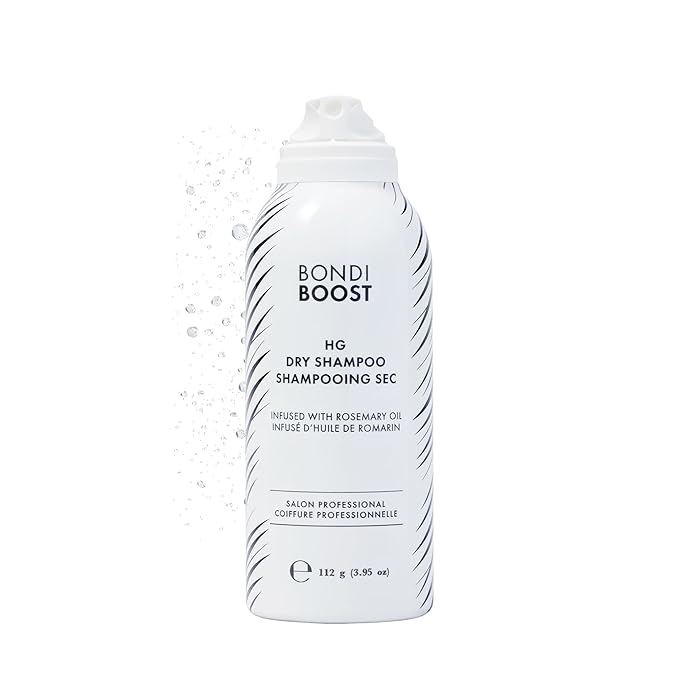BONDIBOOST HG Dry Shampoo For Women & Men [3.95 oz] - Clinically Tested to Cleanse + Volumizes Hair, Refreshes + Protects & Strengthens Hair - Clean Formula with Rosemary - All Hair Types