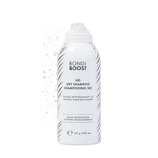 BONDIBOOST HG Dry Shampoo For Women & Men [3.95 oz] - Clinically Tested to Cleanse + Volumizes Hair, Refreshes + Protects & Strengthens Hair - Clean Formula with Rosemary - All Hair Types