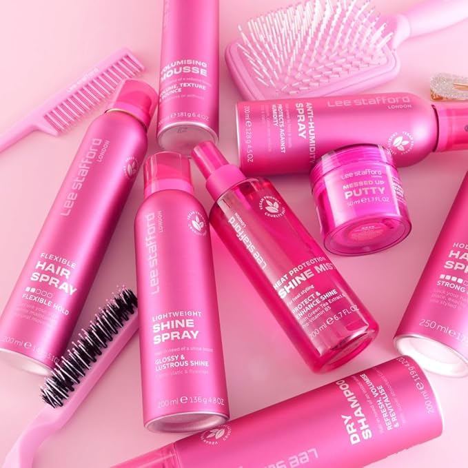 Lee Stafford Dry Shampoo | Styling - Instant Hair Refresh, Volumizing Powder Spray, Adds Volume, Absorbs Oil, Sweat & Dirt between Washes for a Clean Look, Blonde & Brunette Friendly Hairspray, 4.2 Oz