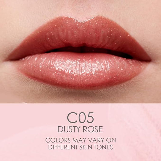 Catkin Lip Balm Color Tinted Changing Lipstick Ultra Hydrating Lip Moistrurizer Chapstick with Vitamin E Nourishing For Cracked & Dry Lips 0.12 oz C05 DUSTY ROSE