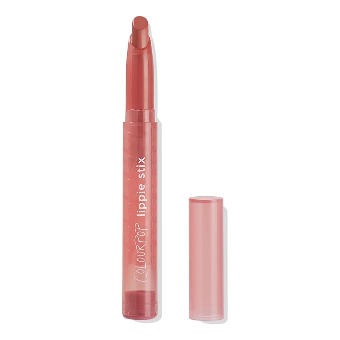 ColourPop Lippie Stix - Long-Lasting Cream Lipstick Formulated with Vitamin E & Shea Butter for All Day Moisture - Richly Pigmented Nude Pink Lipstick - Paraben and Sulfate Free - NBD (0.4 oz)