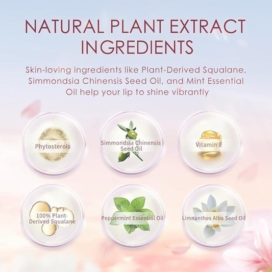 CATKIN Lip Balm Color Tinted Lipstick Ultra Hydrating Lip Deep Moistrurize Lip Care with Vitamin E Nourishing For Cracked & Dry Lips 0.12 oz 2pcs (01+10)