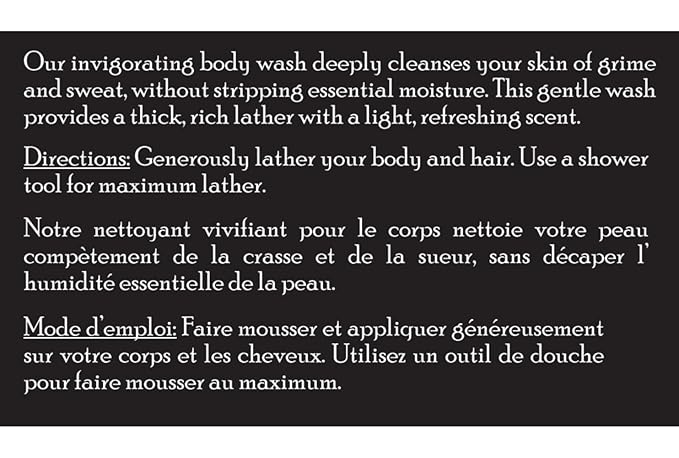Brickell Men's Invigorating Body Wash for Men, Natural and Organic Deep Cleaning Shower Gel with Aloe, Glycerin, and Jojoba, Sulfate Free, Scented (Tropical Teakwood, 16 oz)