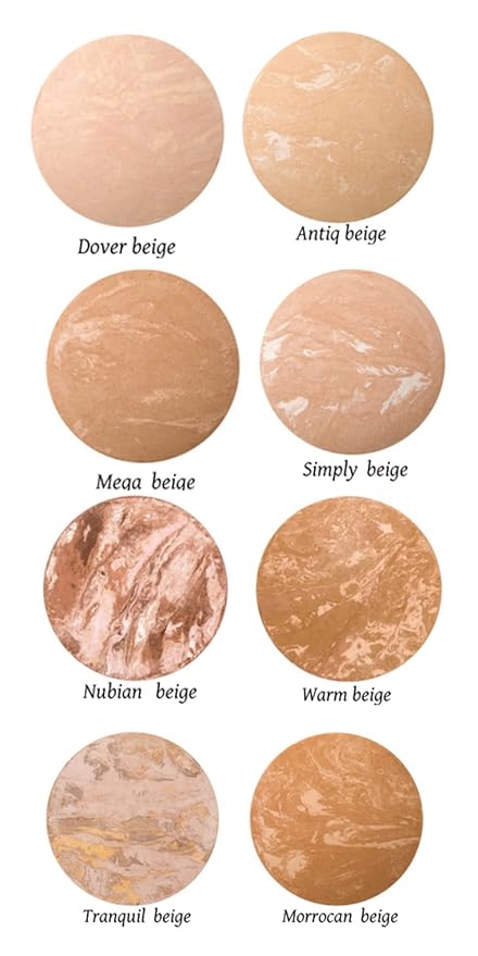 Mineral Baked Foundation Makeup- A Vegan Paraben - Gluten and Cruelty Free Powder Foundation (Tranquil Beige)