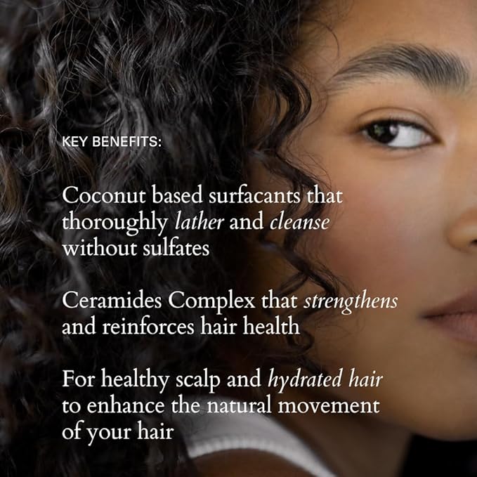 RŌZ Foundation Shampoo For All Hair Types & Textures | Hydrating, Balancing & Cleansing For Healthy Hair| Vegan, Color-Safe, Free of Silicone, Paraben, SLS | Strengthens & Nourishes 10.1 oz/300 mL