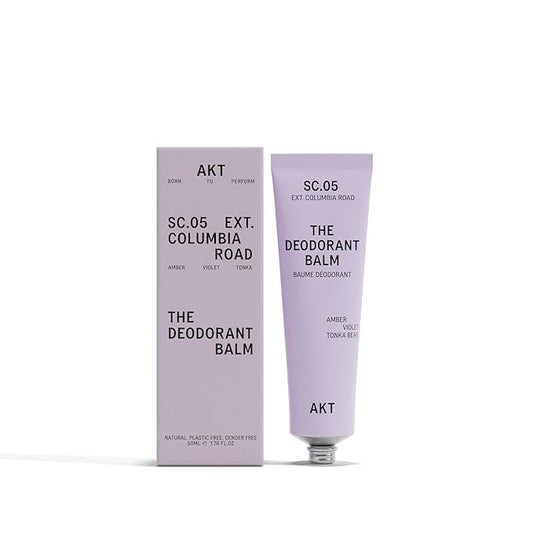 AKT Deodorant Balm 1.7 Fl Oz, Natural Deodorant for Men and Women, Award-Winning, Multi-use, Cream Deo Without Aluminum, Sc.05 Columbia Road, Plastic Free, All Genders