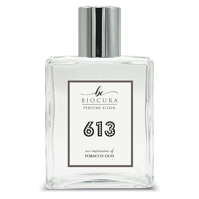 BC Perfume 613 Inspired by Tobacco Oud For Women & Men Replica Fragrance Dupes Eau de Parfum Spray Bottle 3.4 Fl Oz/100ml