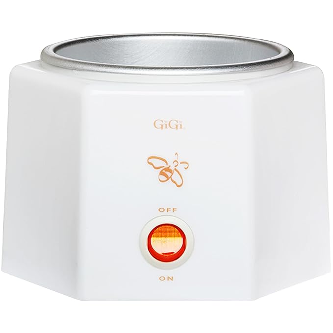 GiGi Hair Removal Wax Warmer, Waxing Kit, Space Saver, Compact, Accomodates 8 oz and 14 oz Wax Cans, 1 Pack