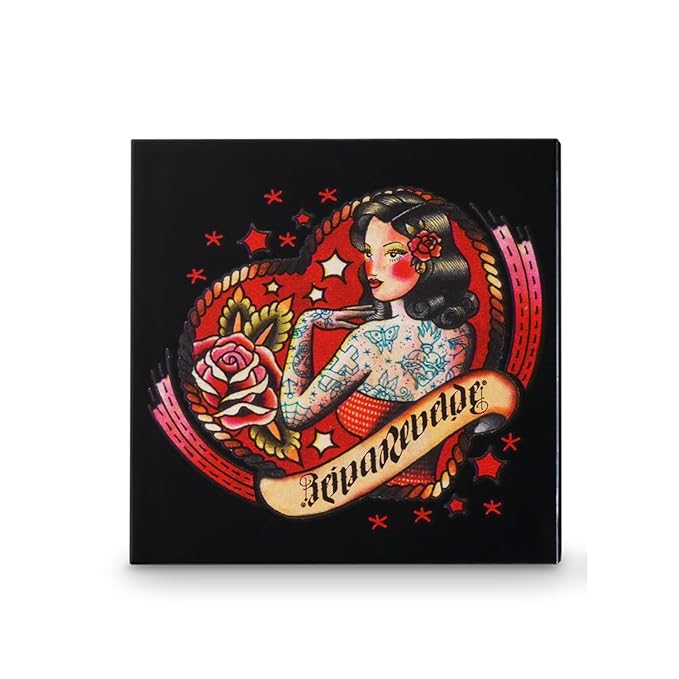 REINA REBELDE Canela On Your Face Finishing Powder | Enriched with Avocado and Rose Oil | Pressed Powder with Oil-Free Finish Long-lasting | Cruelty Free and Vegan Cinnamon shade