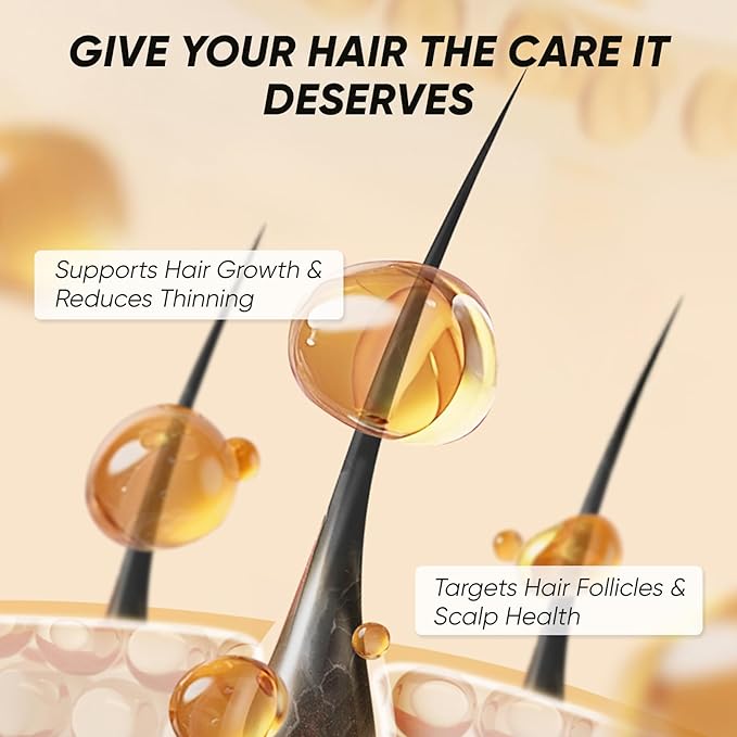 Root Revive Capsules – 90 Capsules | Supports Healthy, Thicker-Looking Hair | with Black Seed, Bamboo & Pumpkin Seed Extracts, Biotin & 17 Growth Ingredients